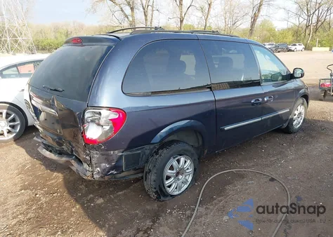 2007 Chrysler Town & Country Touring из США, поврежденный, VIN 2A4GP54L57R134279